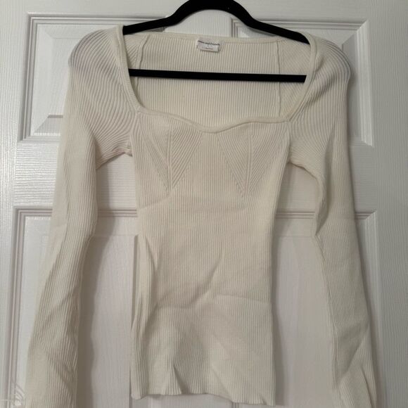 Lovers + Friends KINSLEY FEATHER TRIM TOP - Picture 4 of 5